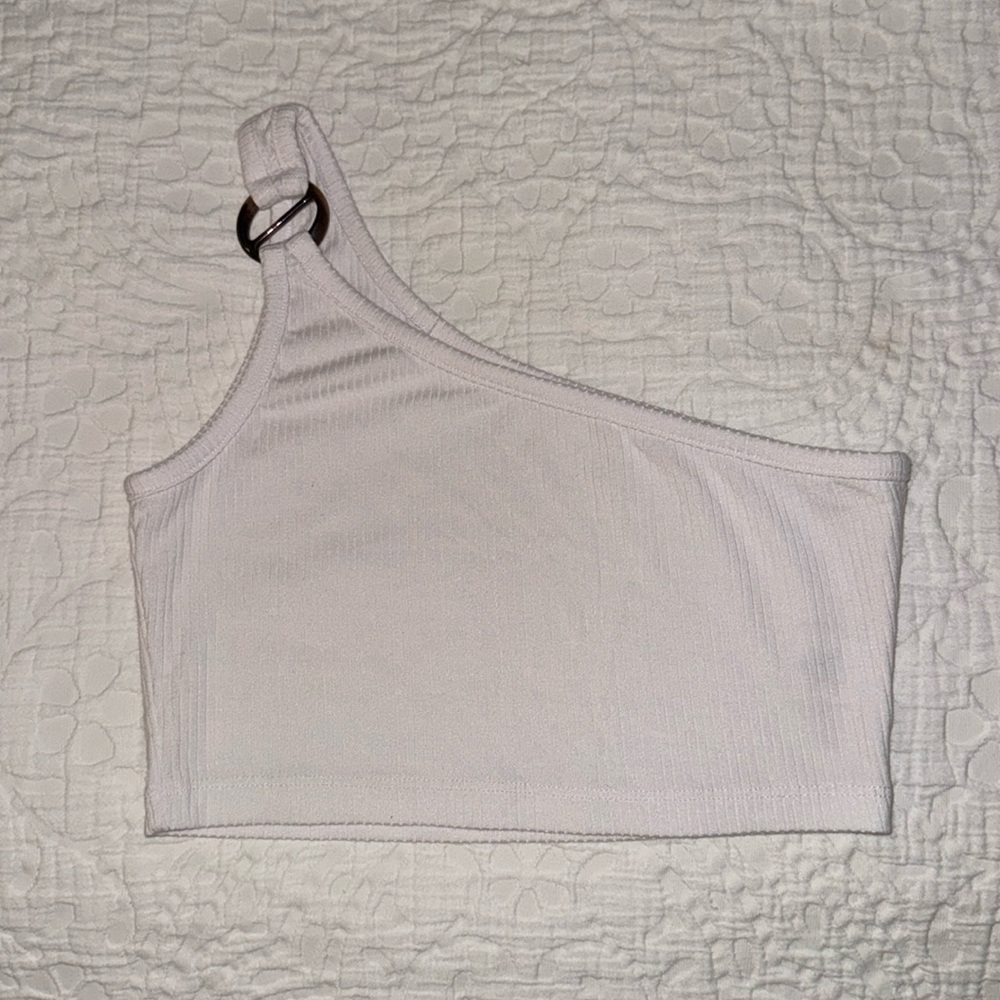New White Crop Top